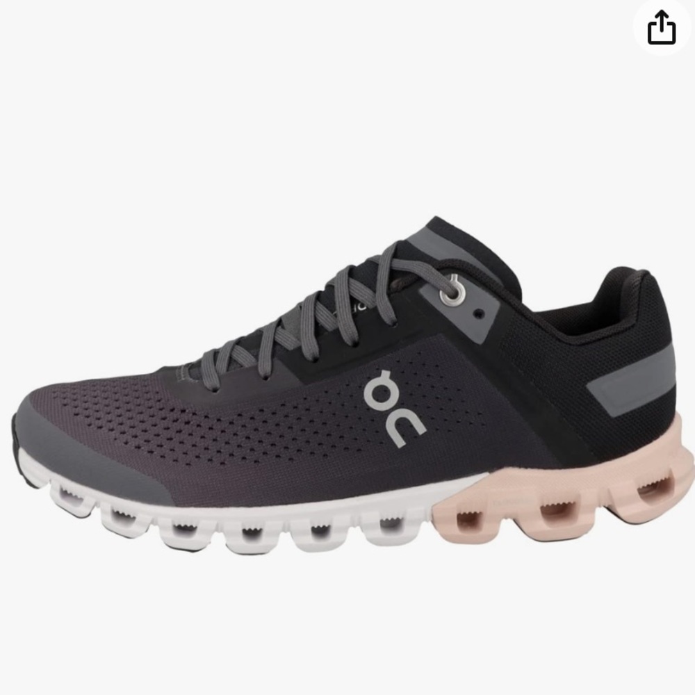 On Running “Cloud Flow” in Rock/Rose, Size 6.5